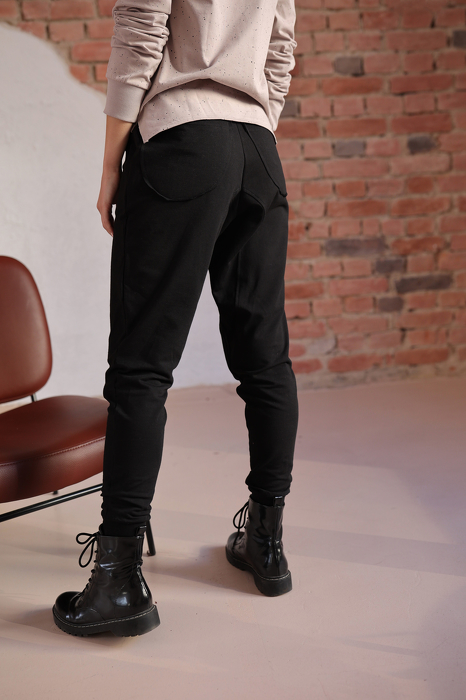 302-22 TROUSERS / ALL BLACK 