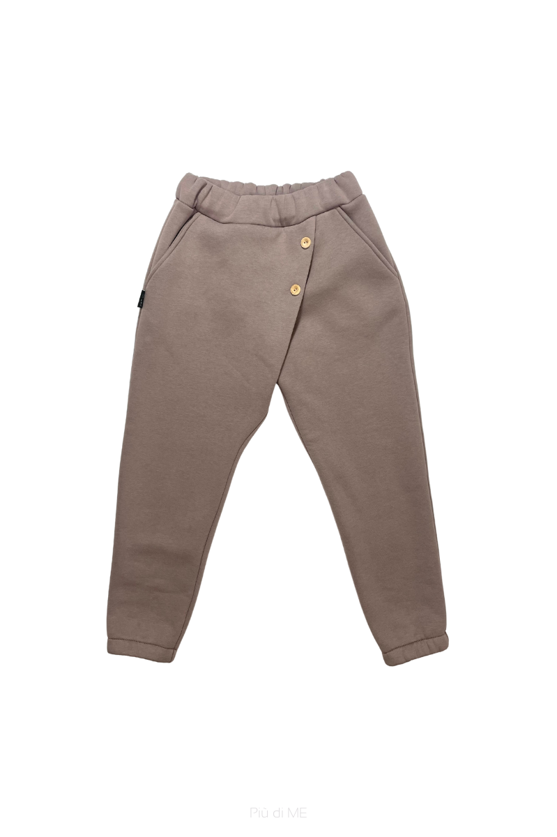 130-23 WINTER TROUSERS WH BUTTONS / CAPPUCCINO