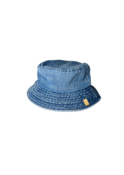 JEANS HAT - CZAPKA Z RONDEM - BLUE