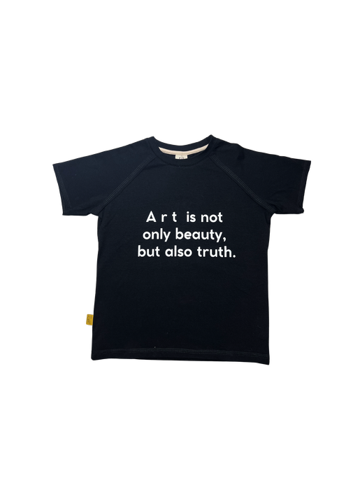 073-25 T-SHIRT ARTIST - BLACK 