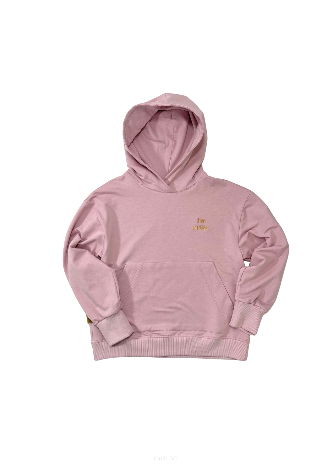 051-25 HOODIE ARTIST - PINK POWDER