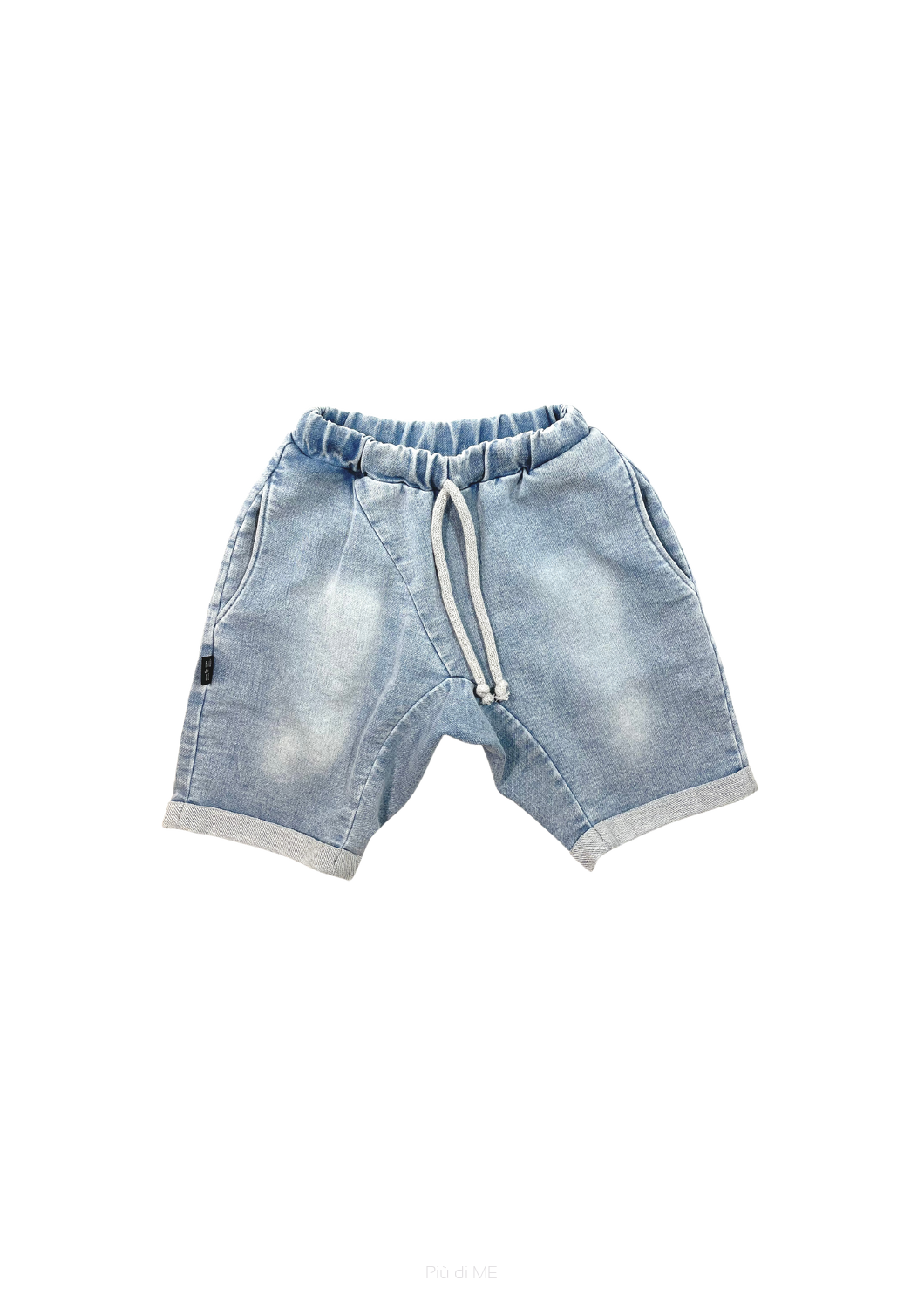 057-23 DENIM SHORTS  - BLUE 