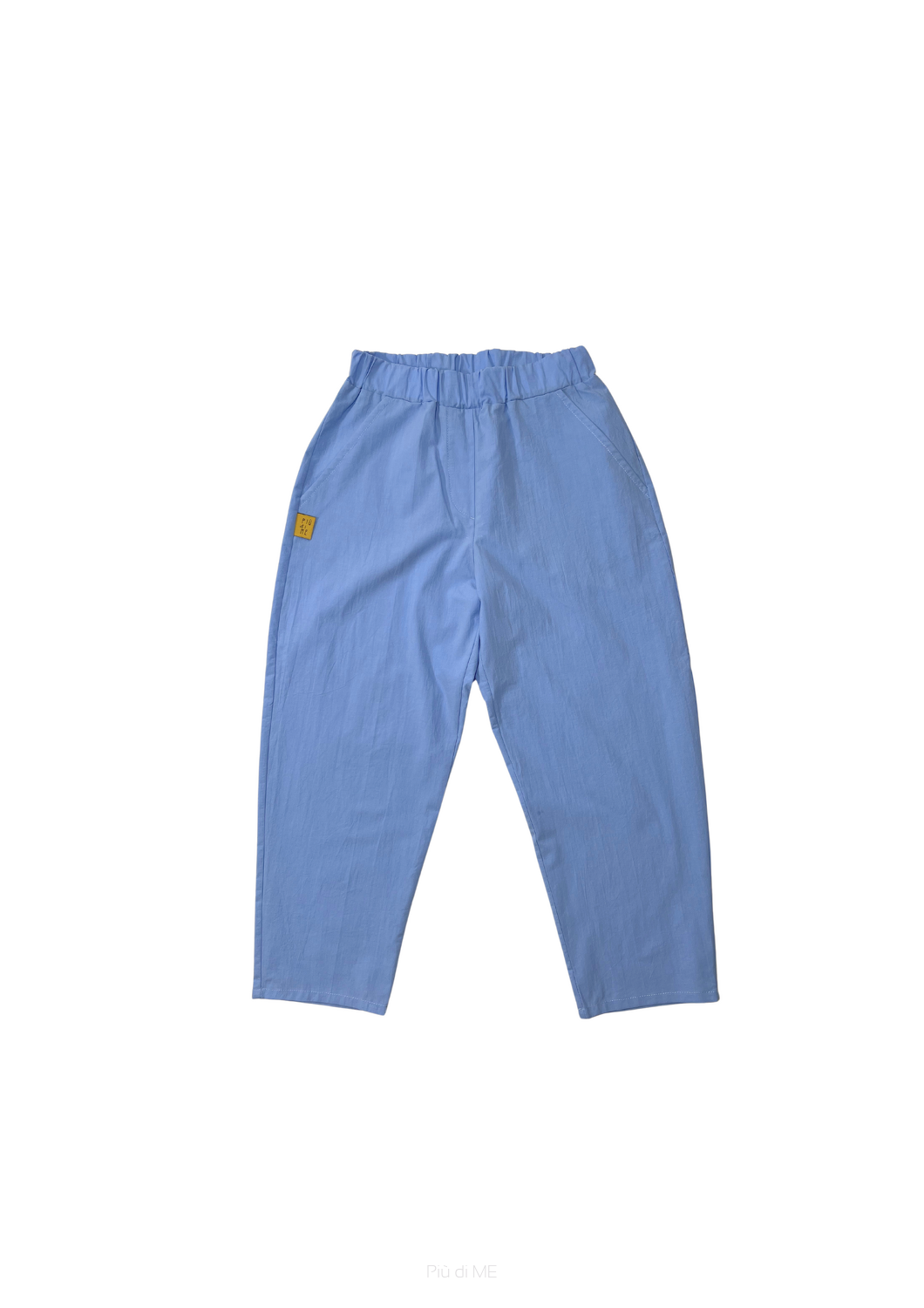 034-25 TROUSERS - TONED BLUE ( 100% COTTON )