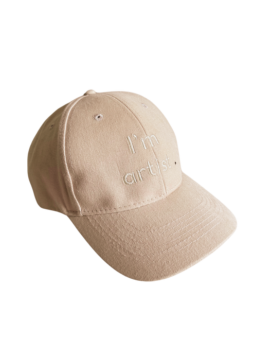 SNAP CAP / CZAPKA Z DASZKIEM - BEIGE