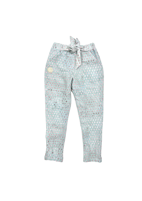 098-21 TROUSERS WINTER / PASTEL DOTS