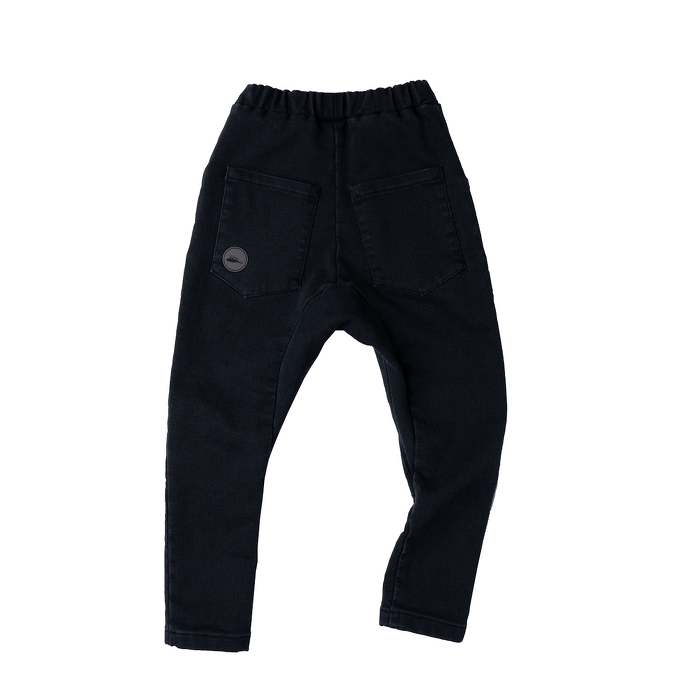 120-20 TROUSERS JEANS / black