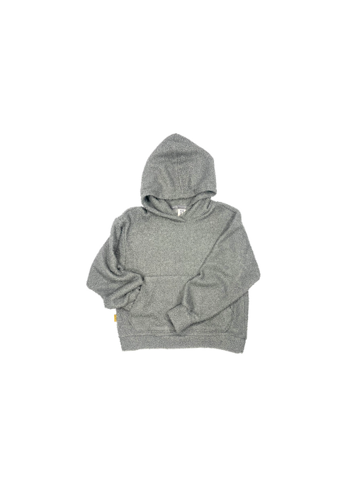 263-24 HOODIE BOUCLE / GRAY