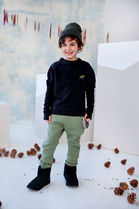 264-22 WINTER TROUSERS / OIL GREEN