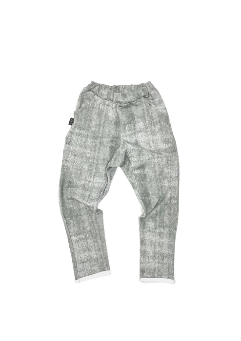 32-21 TROUSERS PATTERN / GRAY 