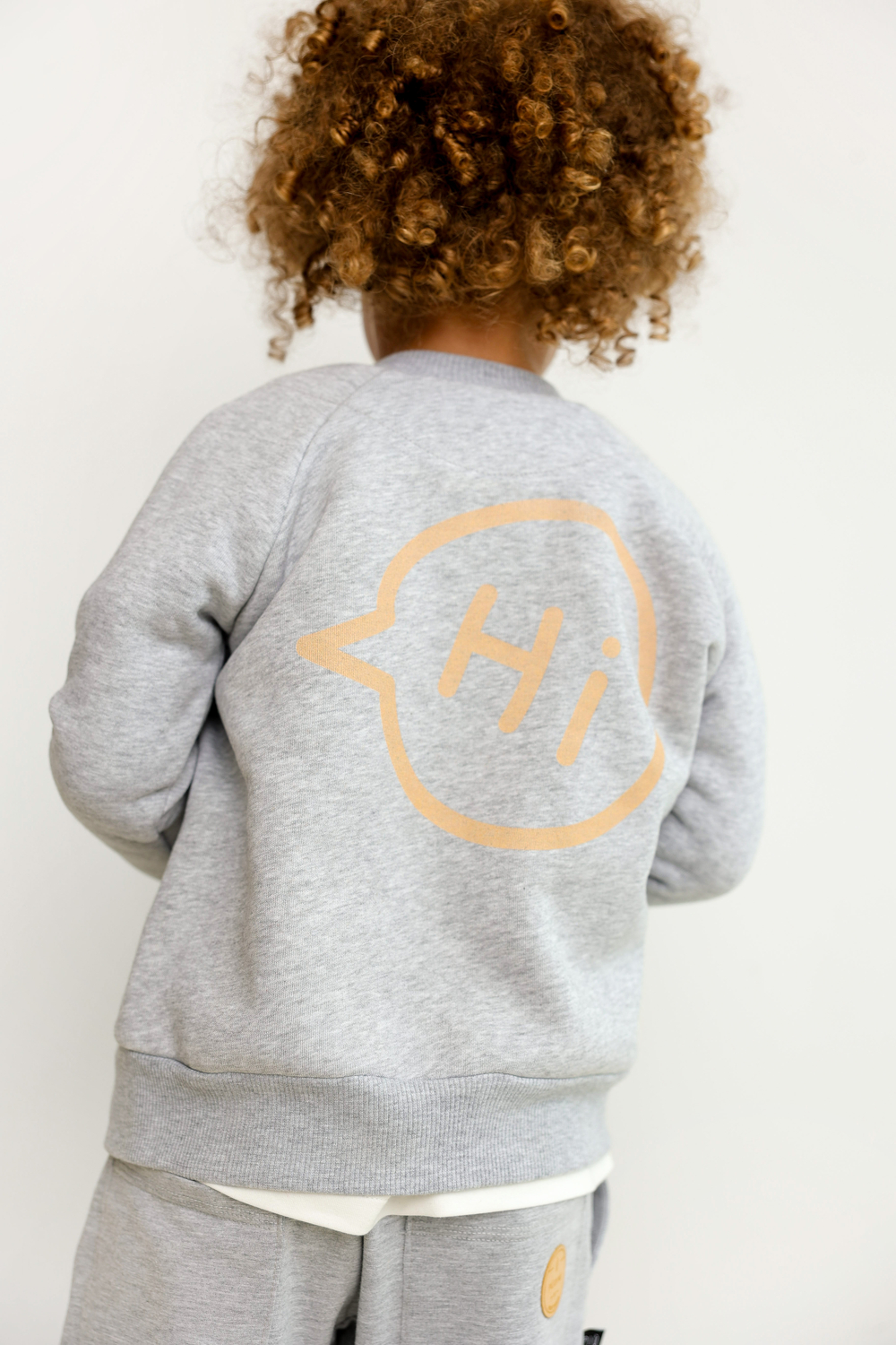 219-25 BOMBER / GREY MELANGE - HI