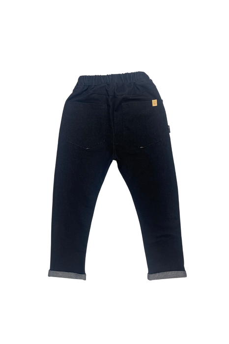 183-23 TROUSERS  JEANS / BLACK