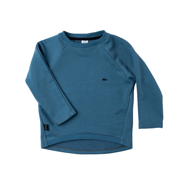 104-20 SWEATSHIRT / blue stone 
