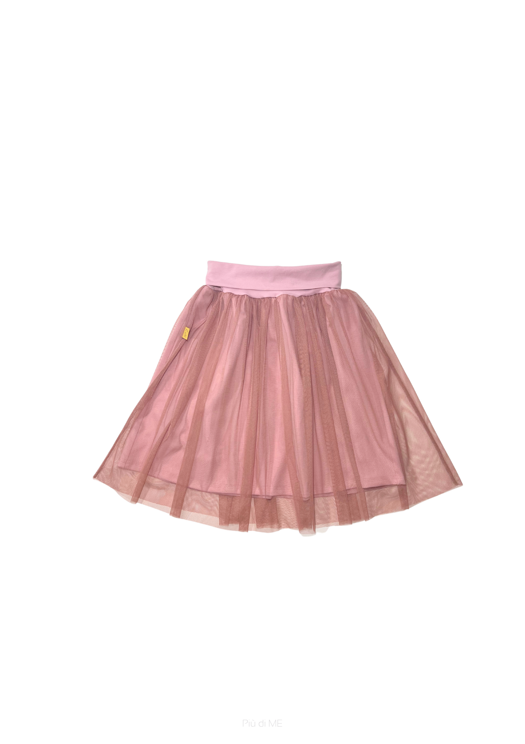 030-25 TULLE SKIRT -PINK & & PINK POWDER