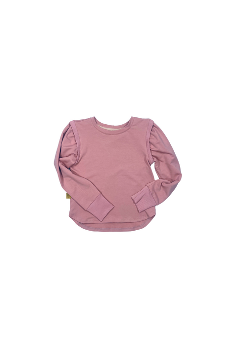 215-24  LONGSLEEVE BASIC "PUFF" / PINK 