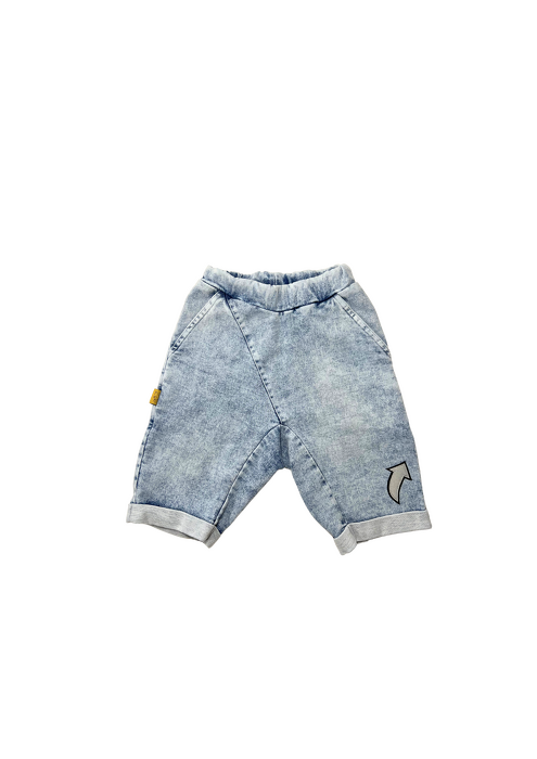 081-25 SHORTS - BLUE JEANS