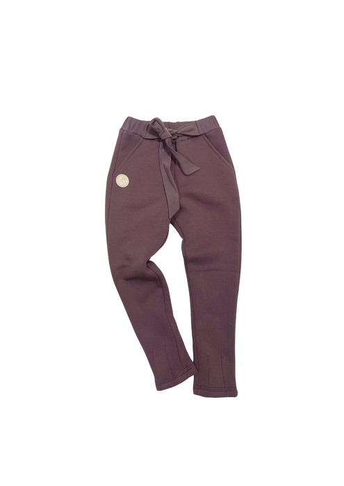 096-21 TROUSERS WINTER / eggplant color