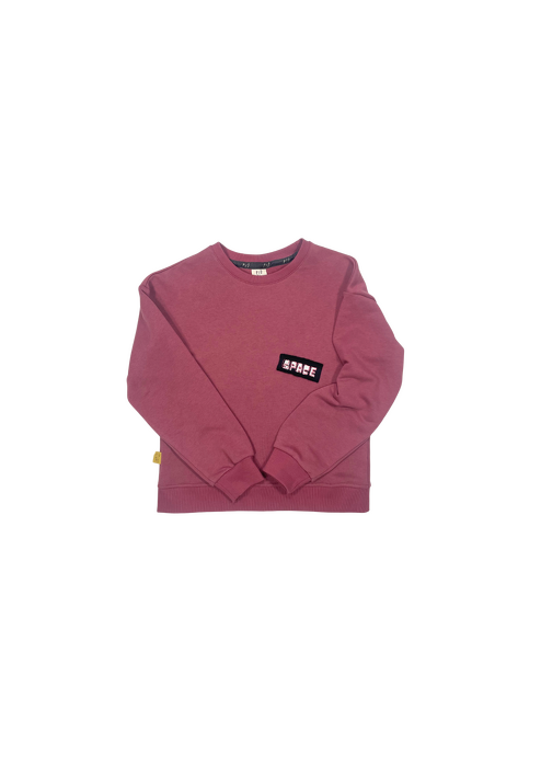 246-24	SWEATSHITY SPACE / CHERRY RED