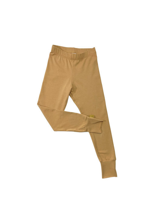 027-25 LEGGINGS BASIC - OCHRE