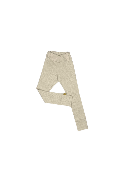 225-24  LEGGINGS WELT / BEIGE MELANGE 